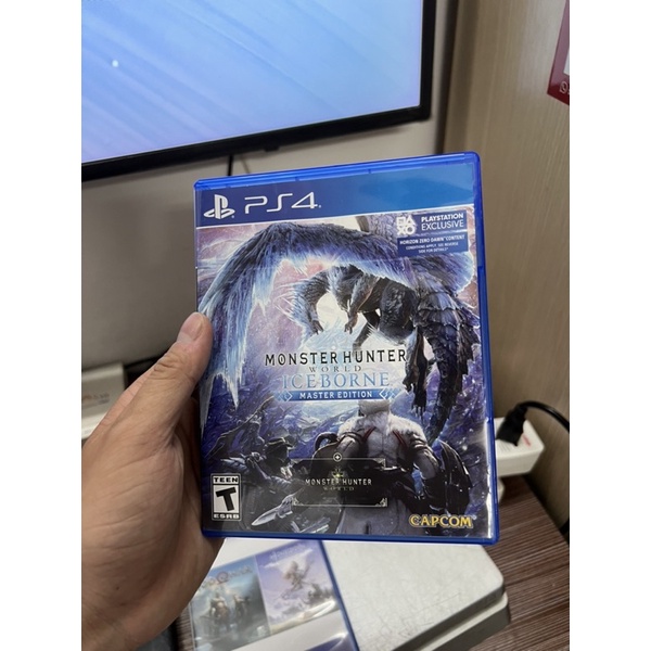 Đĩa chơi game PS4: Monster Hunter World Iceborne