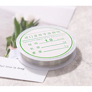 Dây đồng mạ bạc đủ size (Phụ kiện handmade)