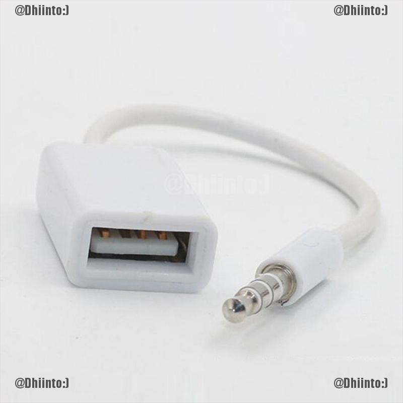 Cáp chuyển đổi âm thanh Mm sang Usb Mp3 cho xe hơi