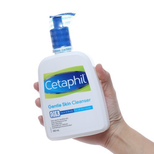 Sữa rửa mặt dịu nhẹ Cetaphill 500ml - Tẩy Sạch Bụi Bẩn Trên Da