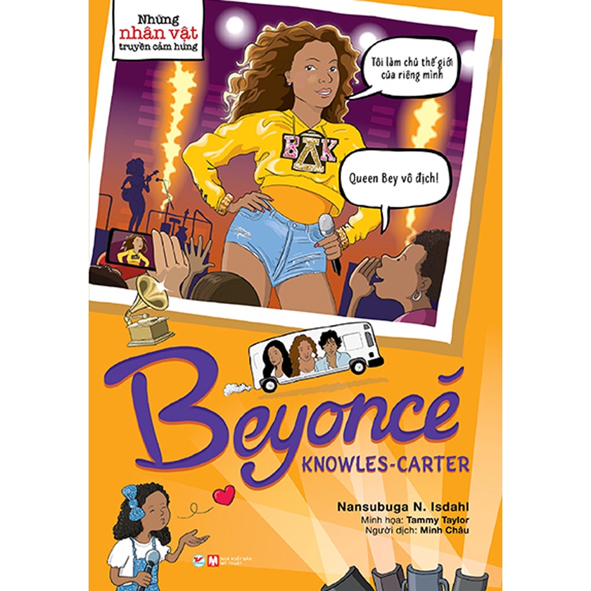 Sách - Những Nhân Vật Truyền Cảm Hứng - Beyoncé Knowles - Carter - TV