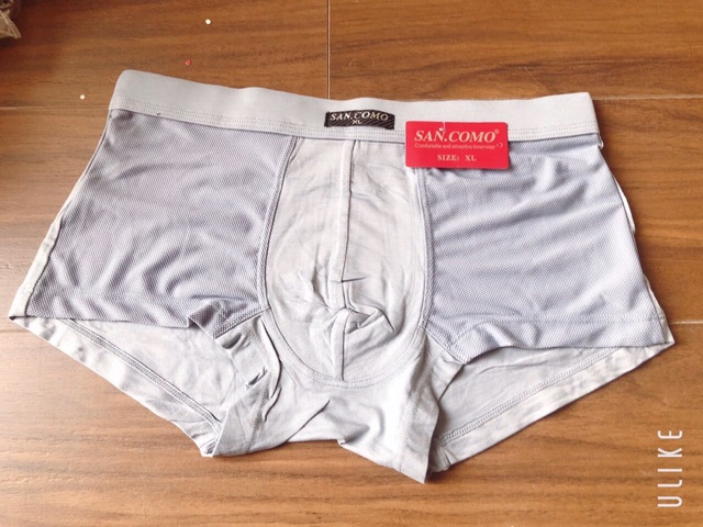 Quần sịp đùi SAN.COMO Thái Lan - size L,XL,XXL- siêu mềm, thông hơi mát lịm tim - từ 47 đến 87kg