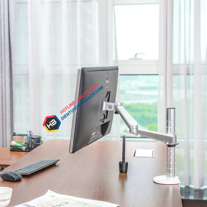 GIÁ TREO MÀN HÌNH OA 3S 17 - 27 INCH – HỢP KIM NHÔM CAO CẤP [HƠN TAY TREO MÀN HÌNH NB F80 - NB H80 - NB H100]