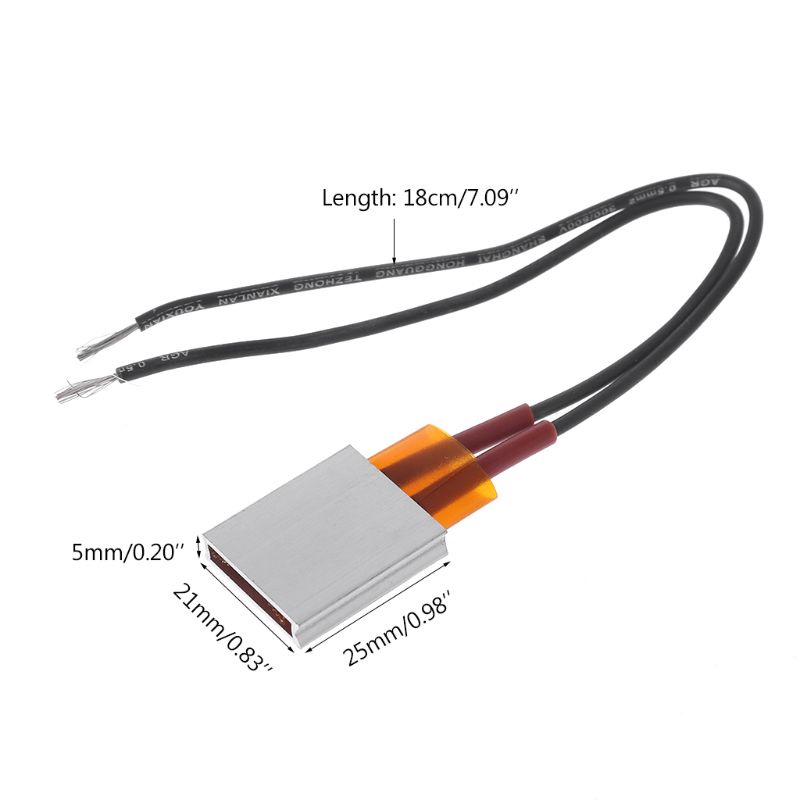 Tấm Sưởi Ấm Bằng Gốm PTC 12V 80/120/220 Độ