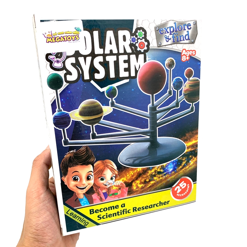 Seri Phòng Thí Nghiệm Nhỏ STEM 1007 - Con Tìm Hiểu Hệ Mặt Trời (Vật Lý) - Shenzhen