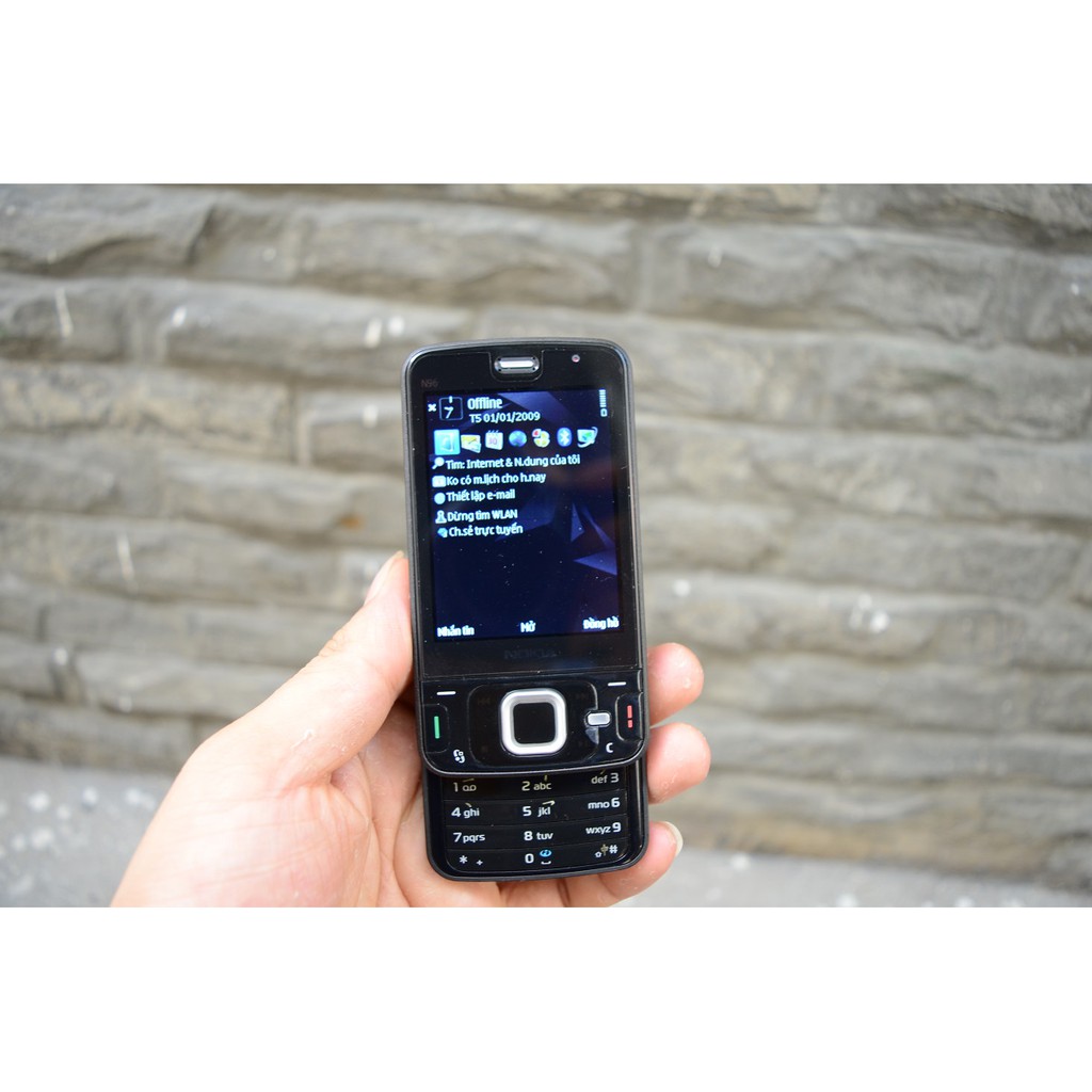 Điện Thoại Nắp Trượt Nokia N96 WiFi 3G Bảo Hành Uy Tín