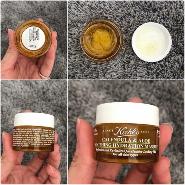 Mặt nạ Kiehl’s Calendula & Aloe Soothing Hydration Masque 14ml 🔶