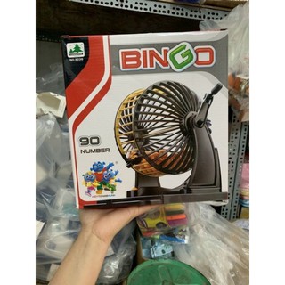 Bingo loto lồng quay 90 số