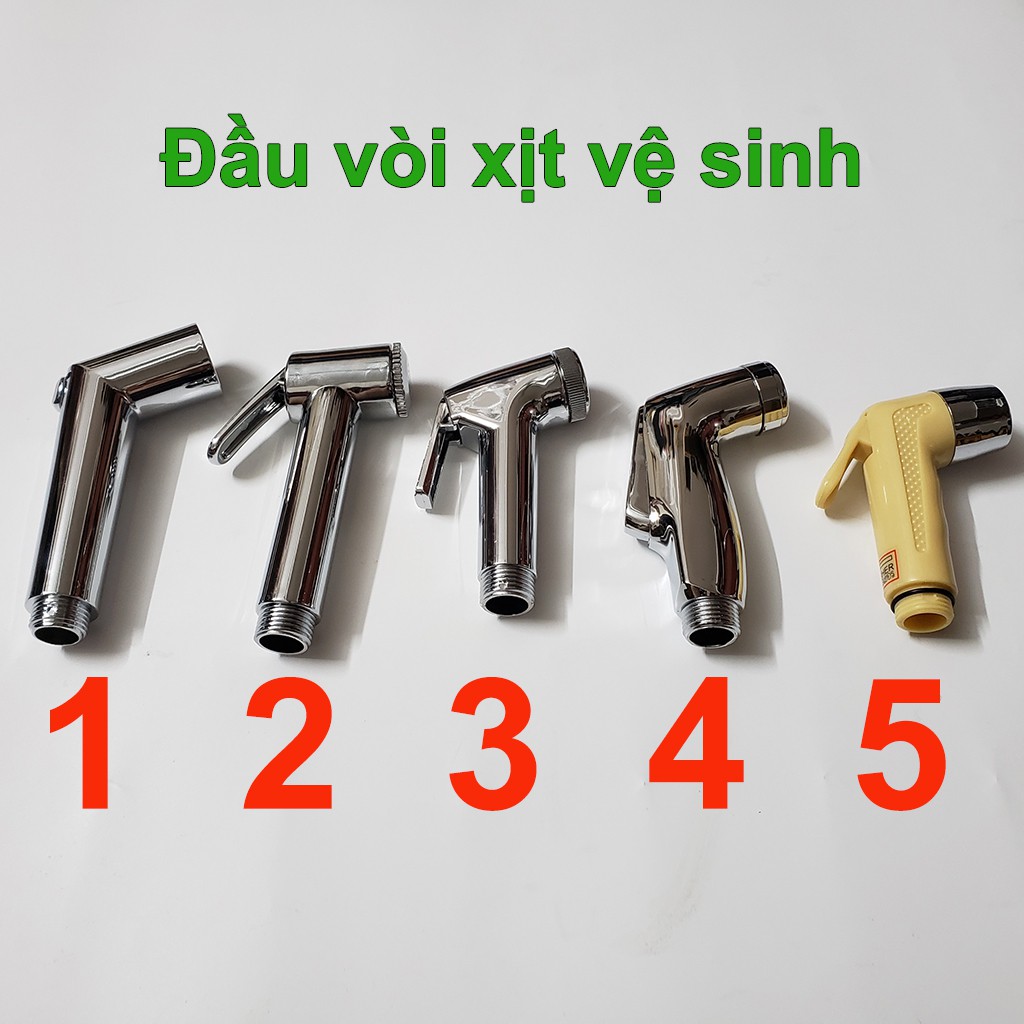 Đầu vòi phun nước xịt rửa vệ sinh, xịt bệt toilet