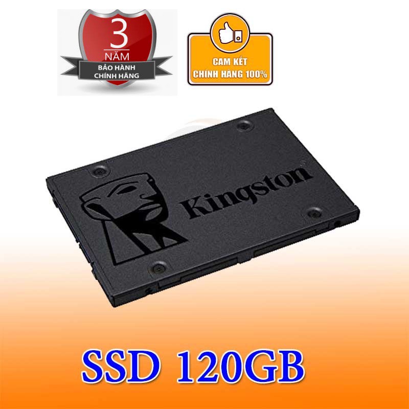 Ổ cứng SSD Kingston A400 120GB 2.5 inch SATA3 (Đọc 500MB/s - Ghi 320MB/s) - (SA400S37/120G)