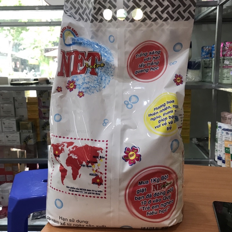 Bột giặt NET Extra hoa thiên nhiên 5,5kg