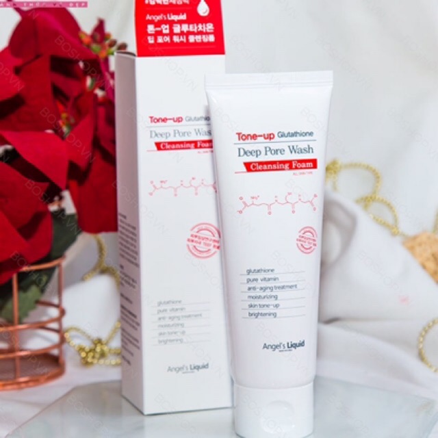 (chính hãng, date xa) Sữa rửa mặt Angel #Angels_Liquid 𝐓𝐨𝐧𝐞 𝐔𝐩 𝐆𝐥𝐮𝐭𝐚𝐭𝐡𝐢𝐨𝐧𝐞 𝐃𝐞𝐞𝐩 𝐏𝐨𝐫𝐞 𝐖𝐚𝐬𝐡