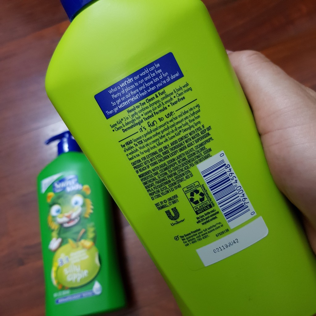 Tắm gội Suave Kids 532ml