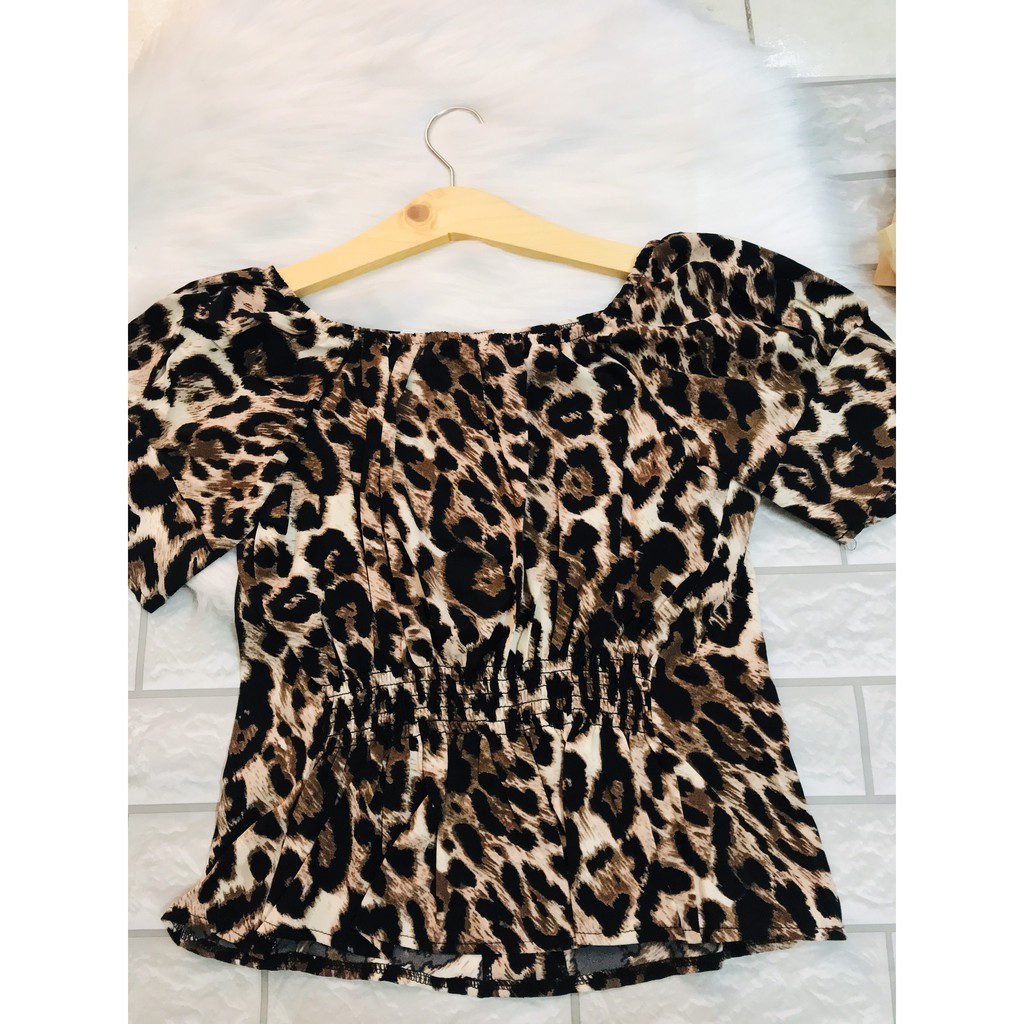 Set bộ đồ kiểu nữ họa tiết da beo mặc đi chơi, dạo phố vải lụa mango mát mịn, siêu êm DB002 | BigBuy360 - bigbuy360.vn