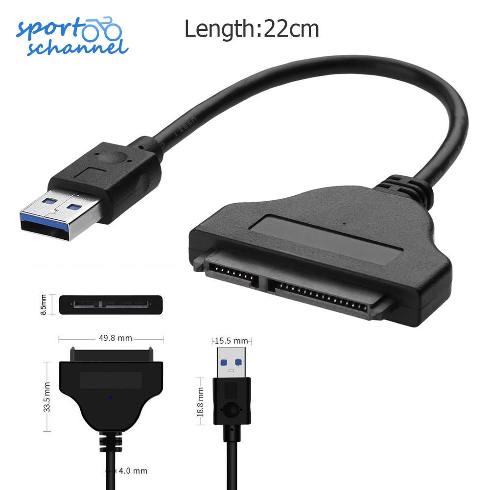 Bộ Chuyển Đổi Ổ Cứng Usb 3.0 Sang Sata 3 6gbps Hỗ Trợ 2.5 Inch Ssd | BigBuy360 - bigbuy360.vn