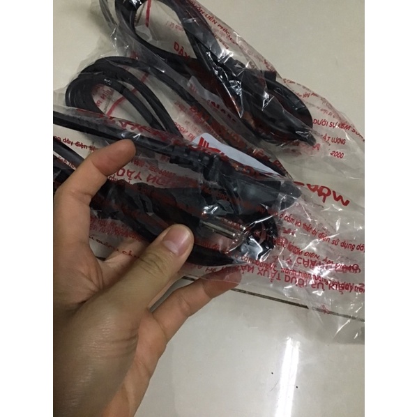 Dây nguồn nồi cơm điện dài 1 mét - dây nguồn liền phích cắm chất lượng cao