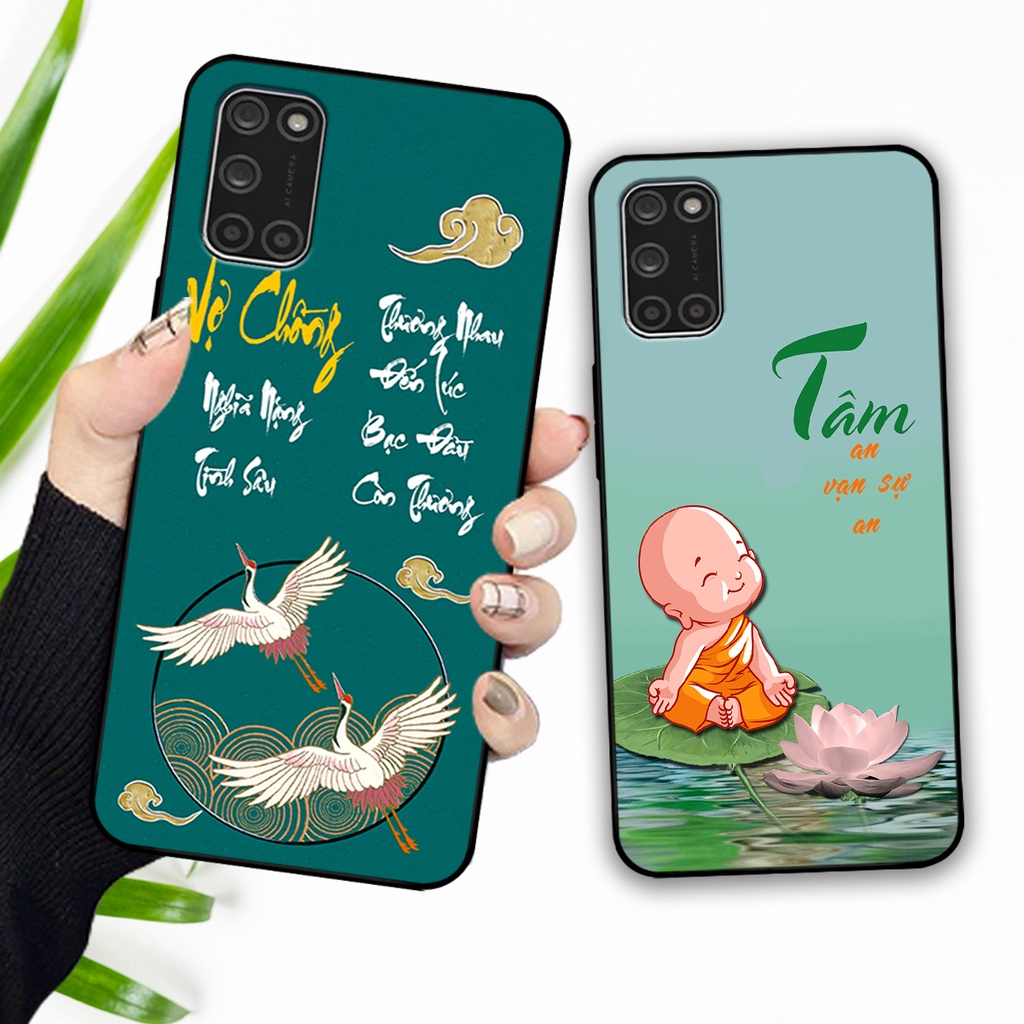 Ốp lưng Oppo A52 - Oppo A92 in hình phong cách chữ thư pháp cha mẹ, tài lộc