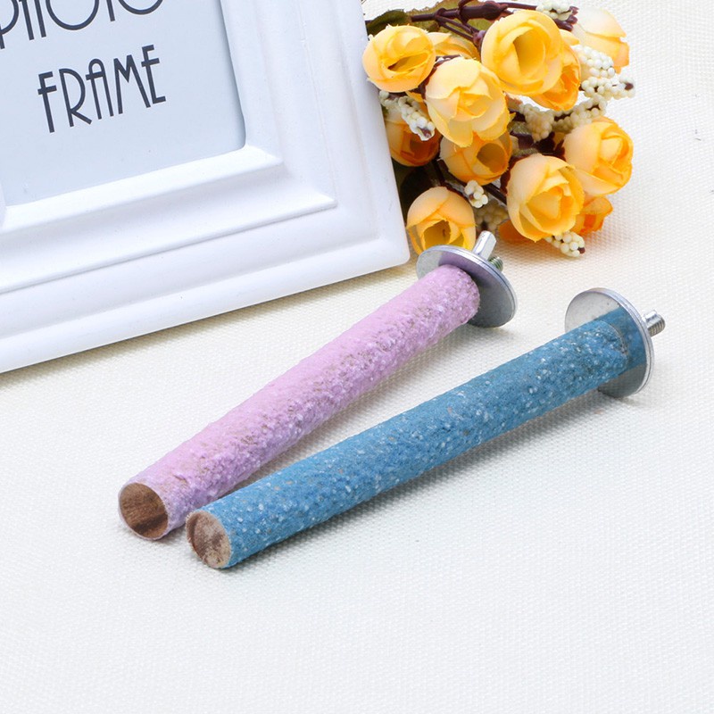 Đồ Chơi Mài Móng Nhiều Màu Sắc Cho Chim Vẹt Tiện Dụng