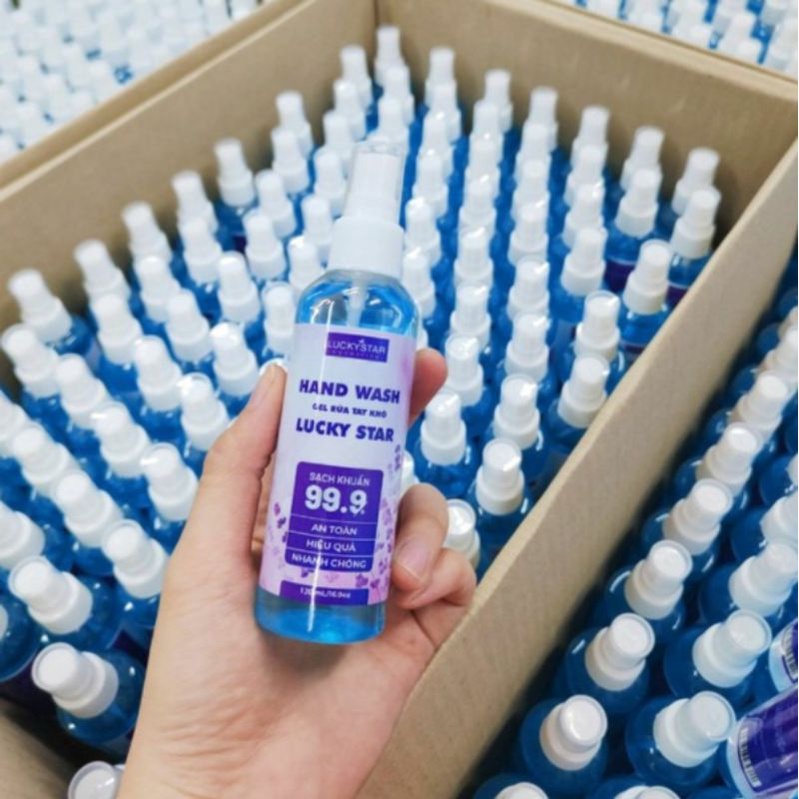 Gel Rửa Tay Khô Dạng Xịt Hương Lavender 100ml - Lucky Star