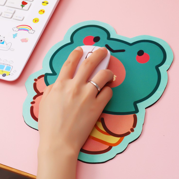 Tấm Lót Chuột Chống Trượt Họa Tiết Hoạt Hình Dễ Thương, Phong Cách Gấu Kute Dễ Thương - Minh An Saigon