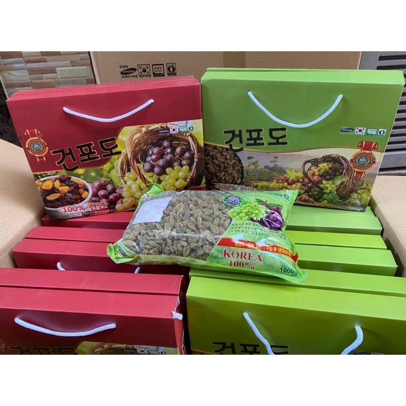 nho khô Hàn Quốc