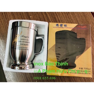 Ly giữ nhiệt inox 500ml tiện ích