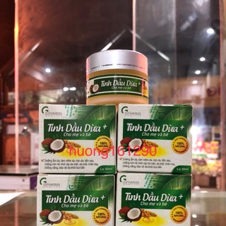 💯tinh dầu dừa nguyên chất cho mẹ và bé (sự kết hợp dừa $nghệ)