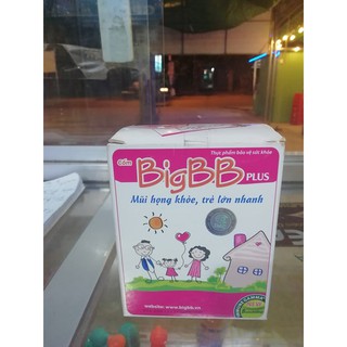 BigBB Pluss hồng.Trẻ viêm mũi họng hay phải dùng kháng sinh có các triệu chứng: chảy nước mũi, ho, ho đờm (đàm), viêm VA