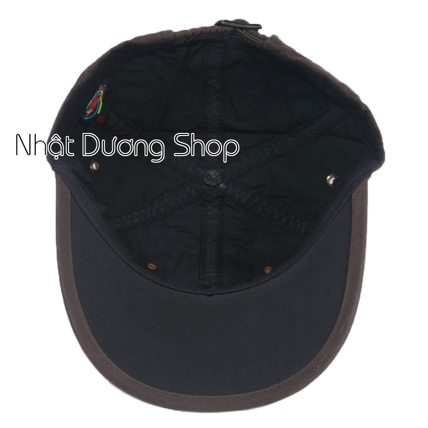 Nón kết nam cao cấp của 7 caps nón lưỡi trai nam với logo chữ Z với chất liệu vải Kaki đóng 4 sò mềm mại