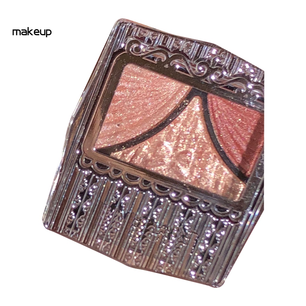 Bảng phấn trang điểm mắt màu sắc ánh kim tuyến lấp lánh lâu trôi dành cho học sinh