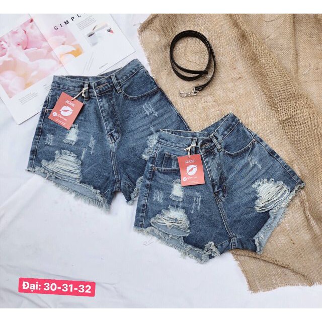 Quần Short Jeans Nữ Có Size Lớn