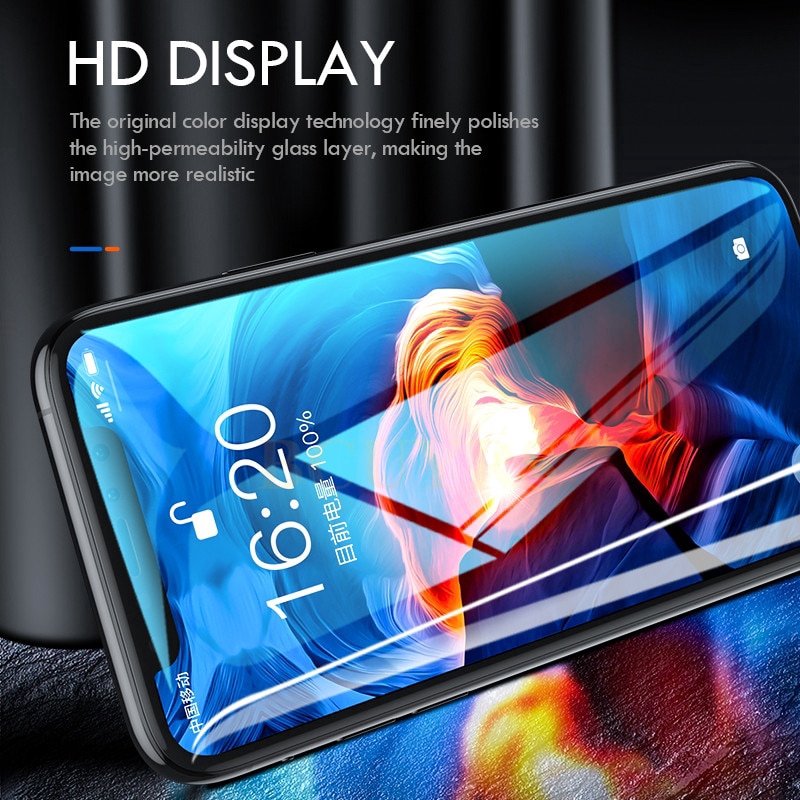 Kính Cường Lực 100D Bảo Vệ Toàn Màn Hình Cho iphone X XR XS max 11 12 13 14 Pro max 6 7 8 14 Plus