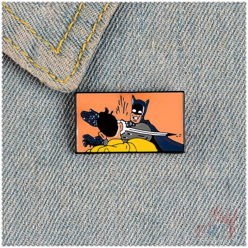 1 Huy Hiệu Cài Áo Hình Batman Thời Trang
