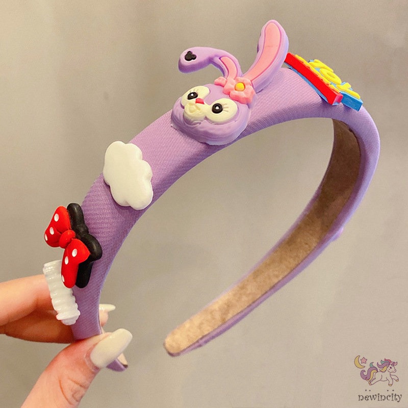 Cài tóc chống trượt thiết kế hình hoạt hình vui nhộn phong cách Hàn Quốc dành cho trẻ nhỏ