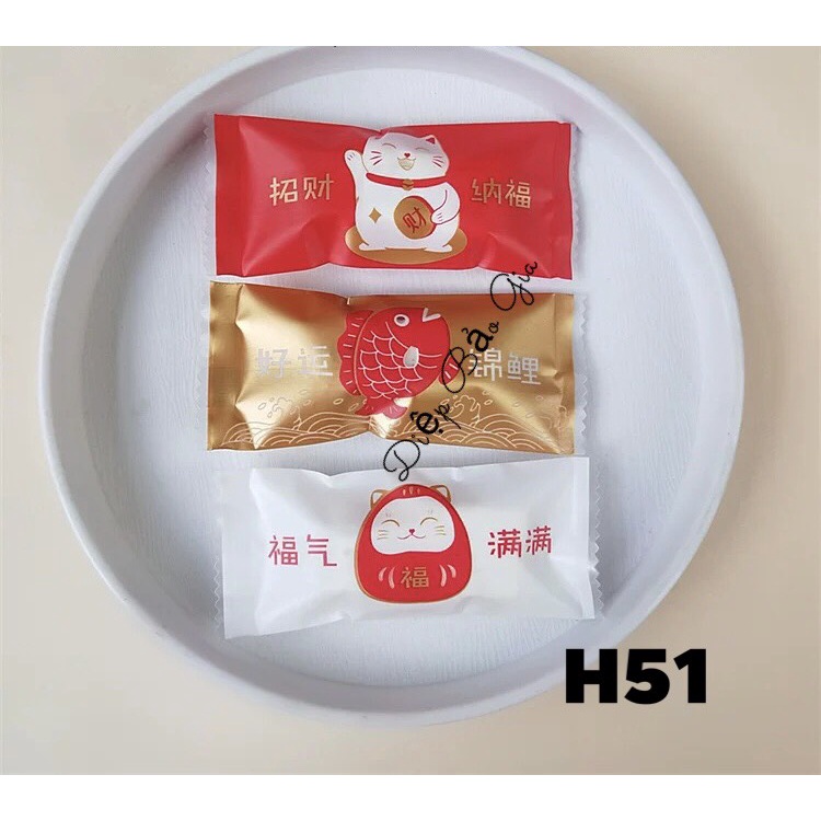 Túi kẹo Nougat Hồng Ngư H51 (200)