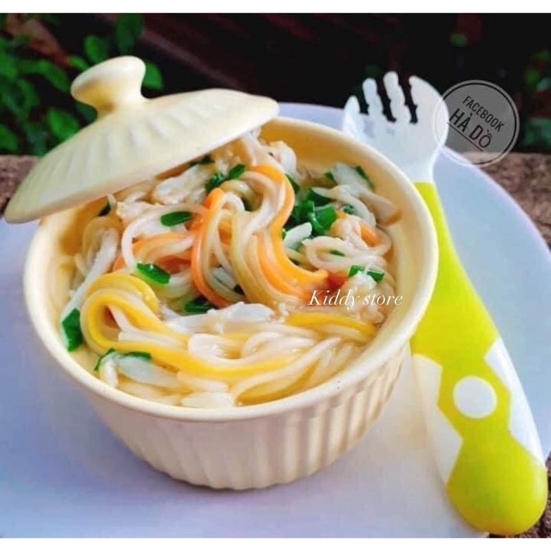 Mì Somen Ăn dặm Ngũ sắc cho bé Nhật Bản