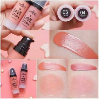 Má Hồng Dạng Kem ODBO Love Struck Cream Blush 18ml - Thái Lan