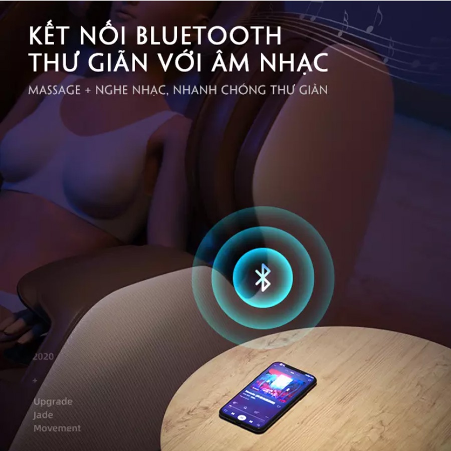 Ghế Massage Toàn Thân Công Nghệ Nhật Bản HP02, Ghế Mát Xa Cao Cấp Bi Lăn Di Động Kết Hợp 12 Bài Massage Chuyên Nghiệp