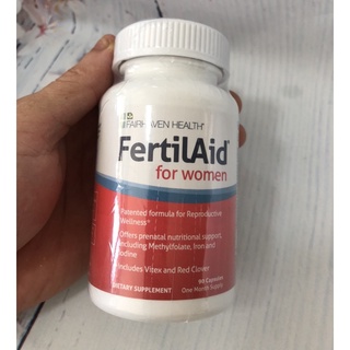 FertilAid for Women - Hỗ trợ Sinh sản cho Nữ và tăng khả năng thụ thai 90 viên