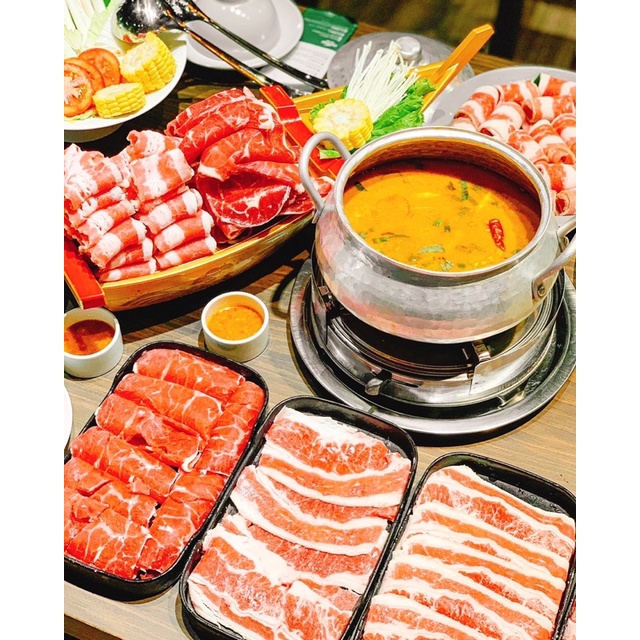 [HOẢ TỐC SG] Ba chỉ bò Mỹ tươi ngon chất lượng nhúng lẩu nướng 500g