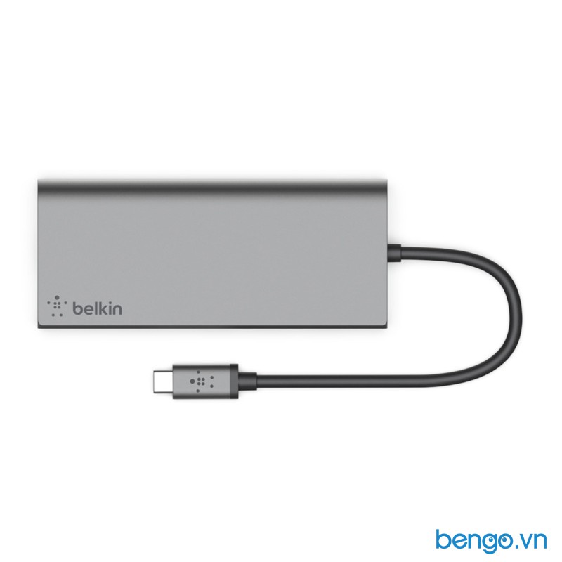 Hub 6 trong 1 Belkin USB-C™ Multimedia Hub hỗ trợ 4K