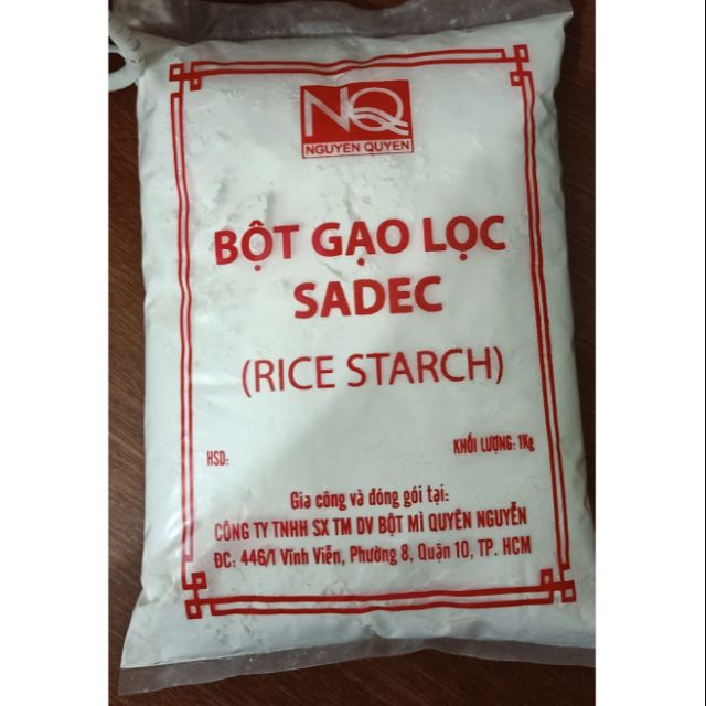 Bột gạo lọc sadec dạng nhuyễn 1 kg