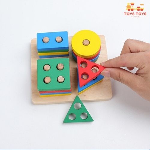 Đồ chơi gỗ thông minh MONTESSORI phát triển tư duy cho bé - Đồ Chơi Gỗ Giáo Dục TOYS TOYS