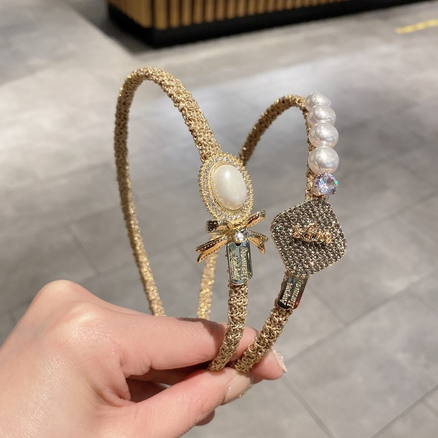 Cài tóc bằng hợp kim hình nơ đính đá xinh xắn thời trang cho nữ