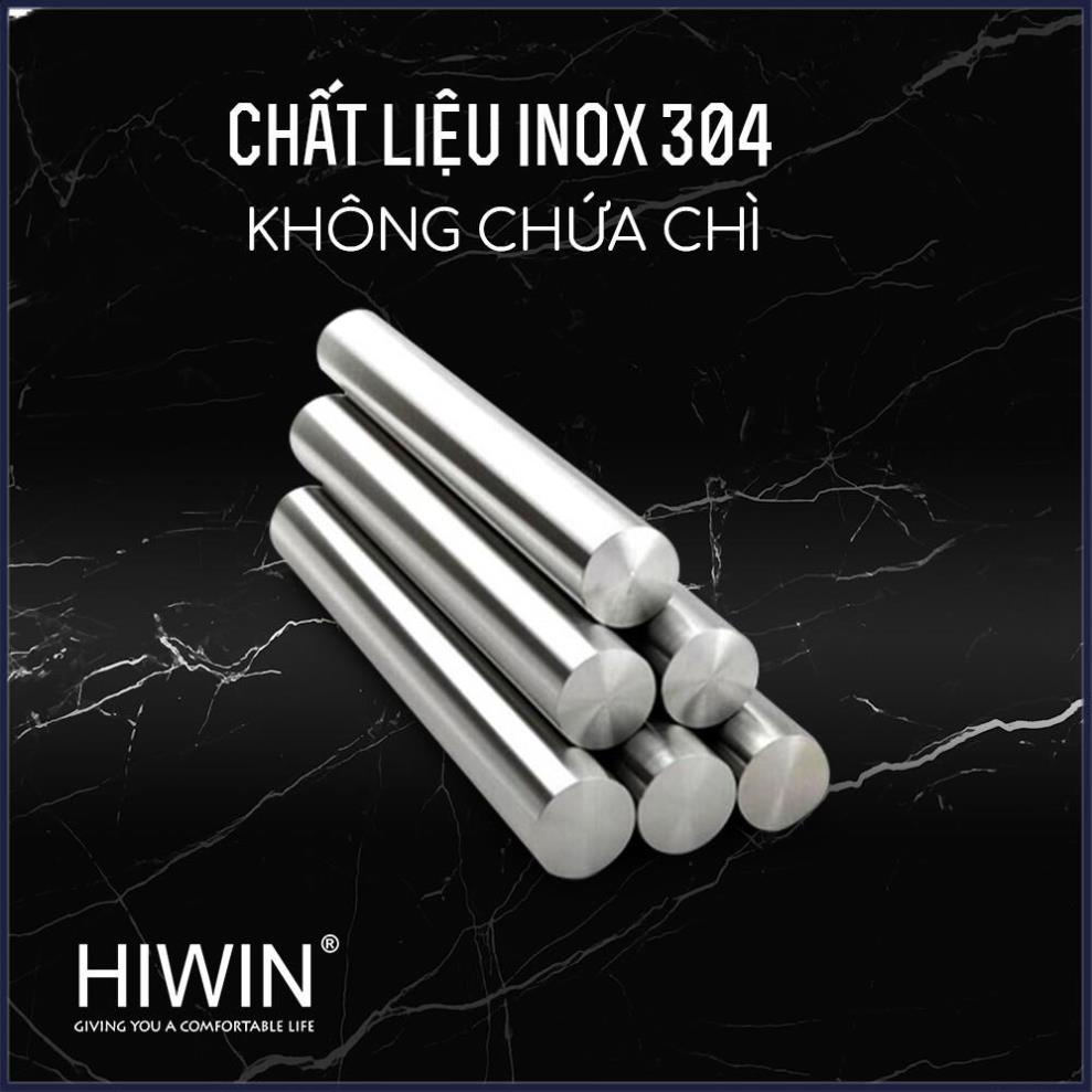 Giàn khăn, giá treo khăn nhà tắm inox 304 mặt gương HIWIN Y-539