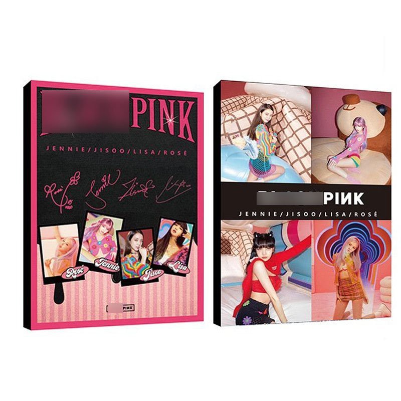 ( Mẫu ngẫu nhiên) Album ảnh photobook BLACKPINK THE ALBUM mẫu mới tặng kèm poster