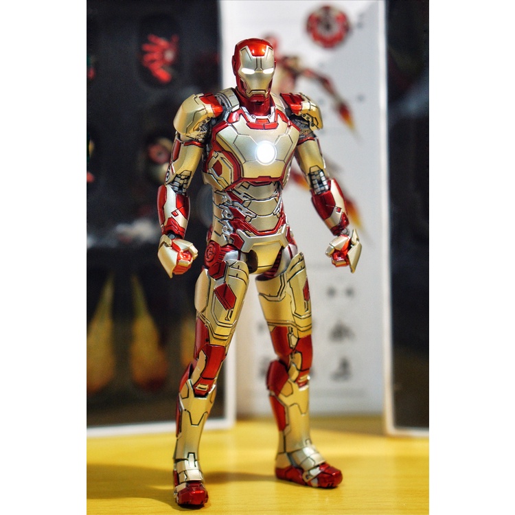 Mô hình iron man mark 42 die-cast - comicave chính hãng 1 12 - ảnh sản phẩm 8