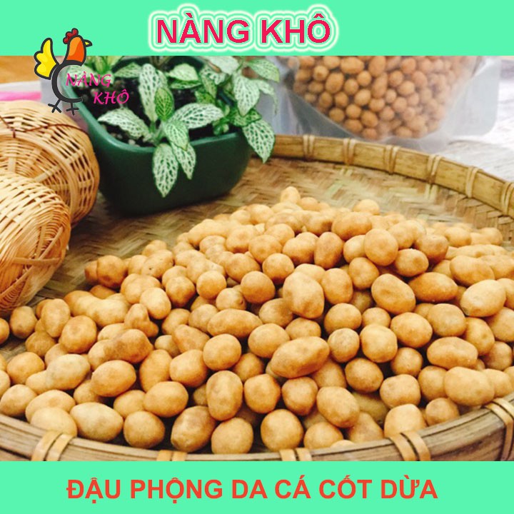 500Gr Đậu phộng da cá nước cốt dừa loại ngon | Nàng Khô