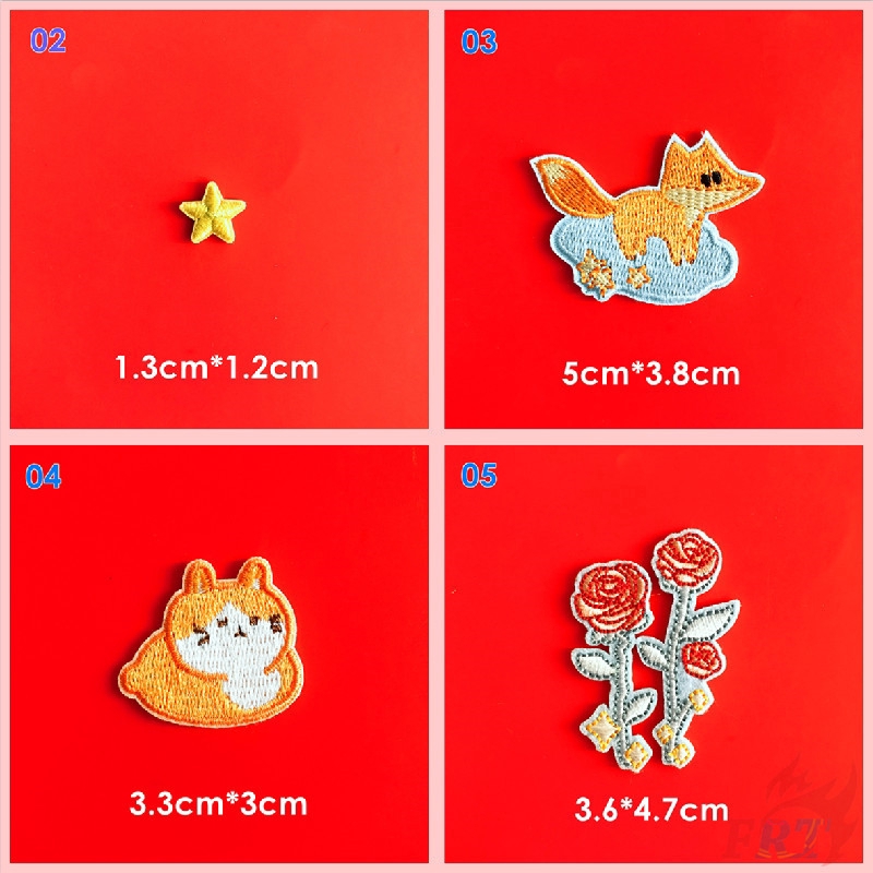 Huy Hiệu Ủi Thêu Họa Tiết Hoạt Hình Dễ Thương