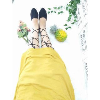 Giày sandal búp bê cột dây chiến binh